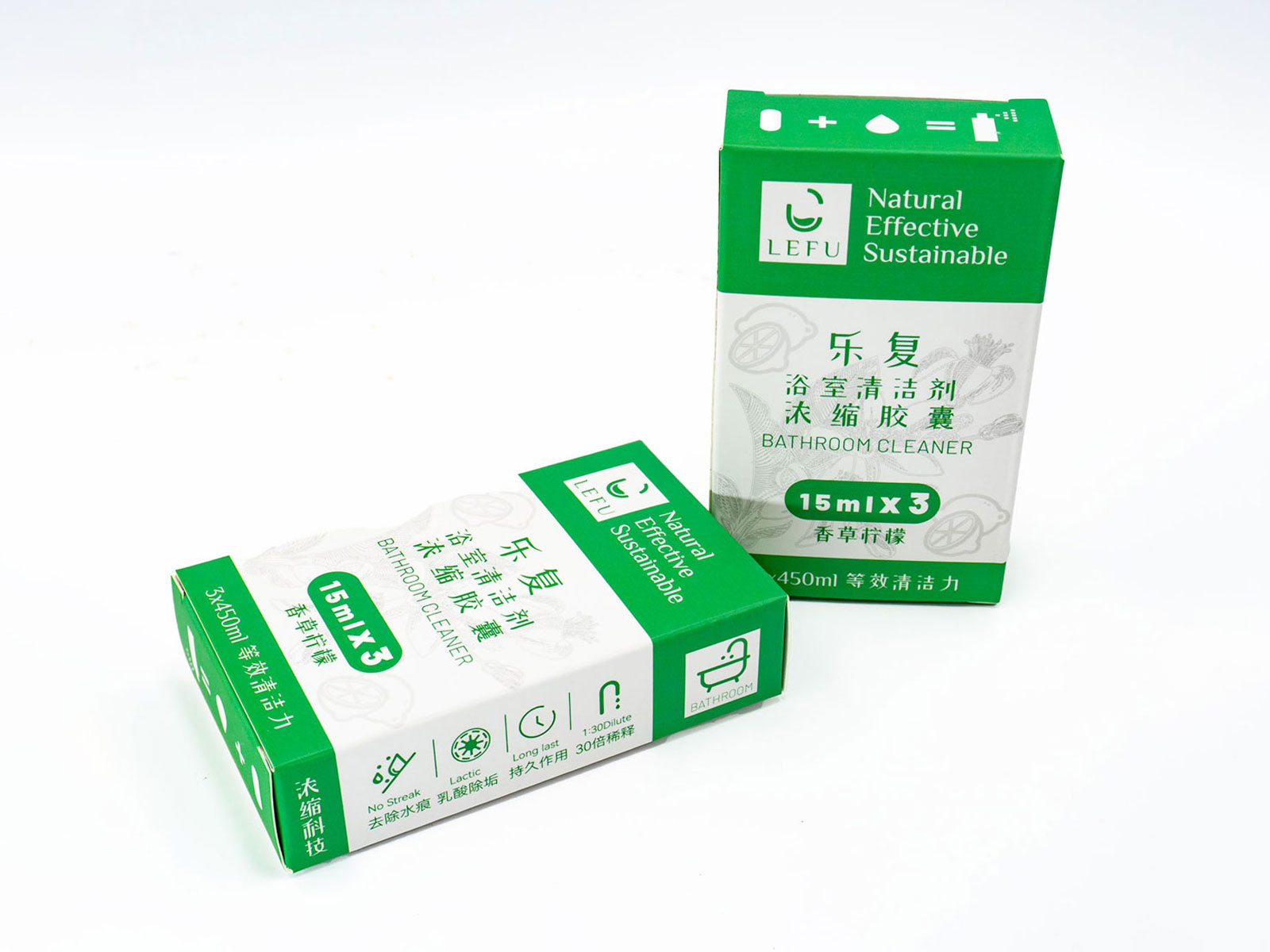 packages of the refill pods 